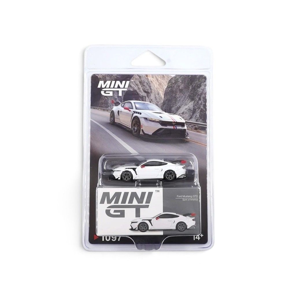 Ford Mustang GTD Spirit Of America 2025 1:64 Mini GT