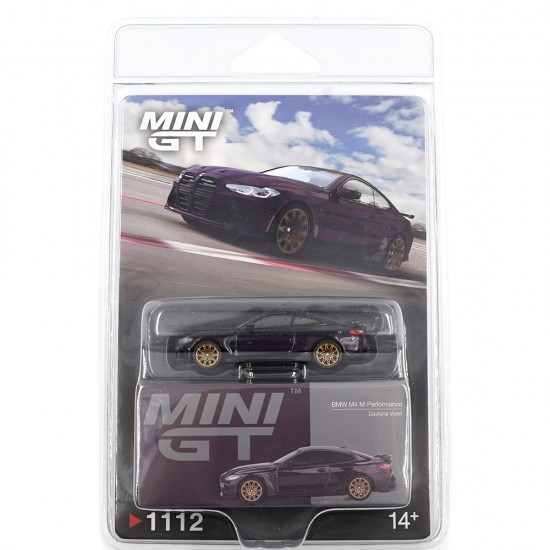 BMW M4 2021 M-Performance G82 daytona violet 1:64 Mini GT