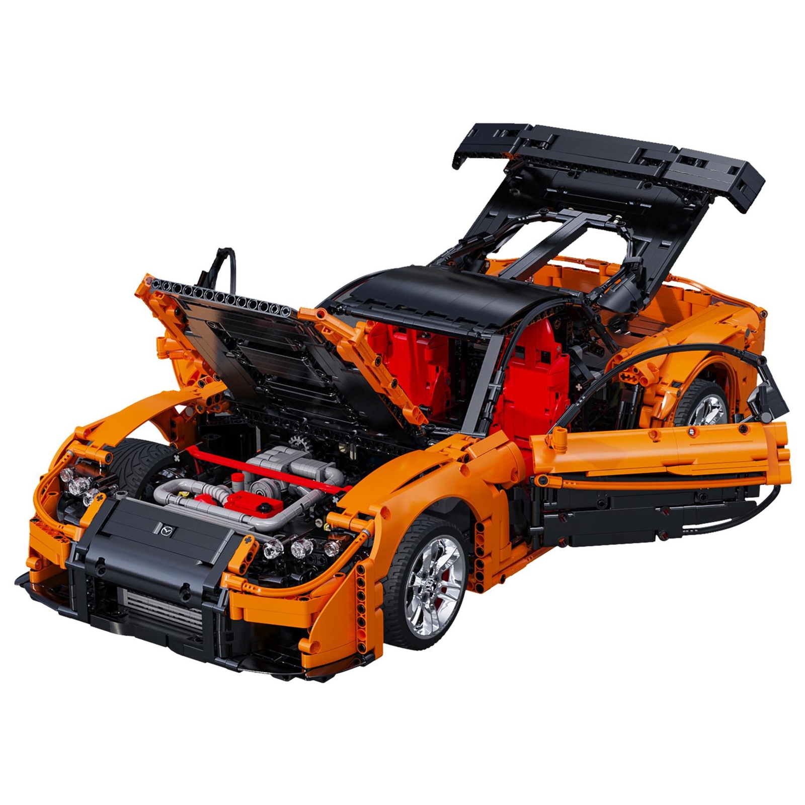  Mazda RX-7 FD3S Veilside 2011 orange/black 1:8 CaDA