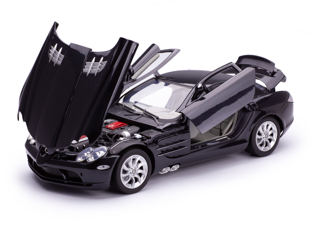 Mercedes McLaren SLR black metallic 1:12 Motor Max