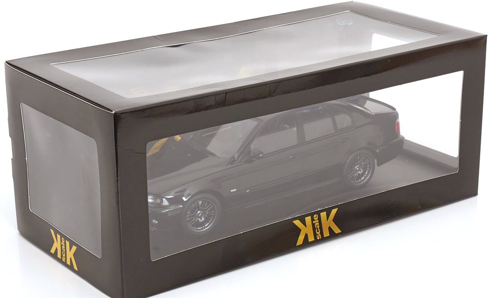 BMW M5 E39 1998 black 1:18 KK Scale