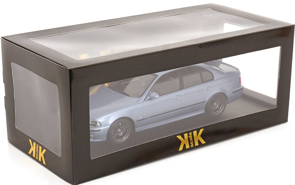 BMW M5 E39 1998 Silverstone Blue 1:18 KK Scale