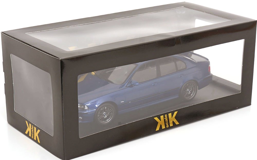 BMW M5 E39 1998 blue 1:18 KK Scale