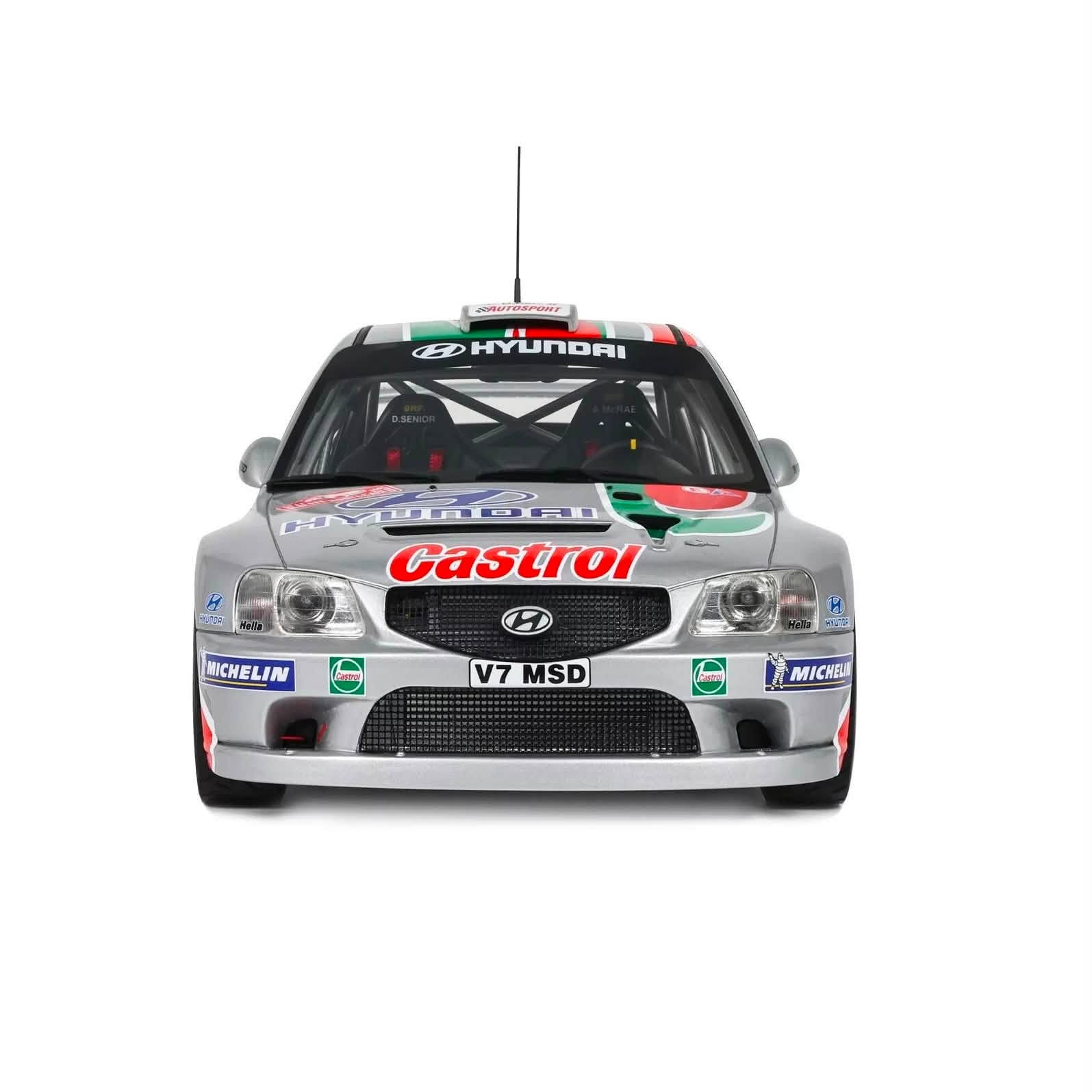 Hyundai Accent WRC #10 A.McRae/D.Senior Rally Monte Carlo 2001 1:18 OttOmobile