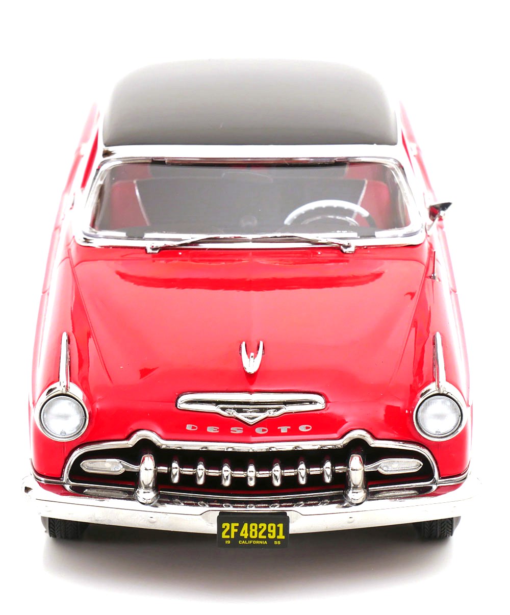 DeSoto Fireflite Sedan 1955 red/black 1:18 KK Scale