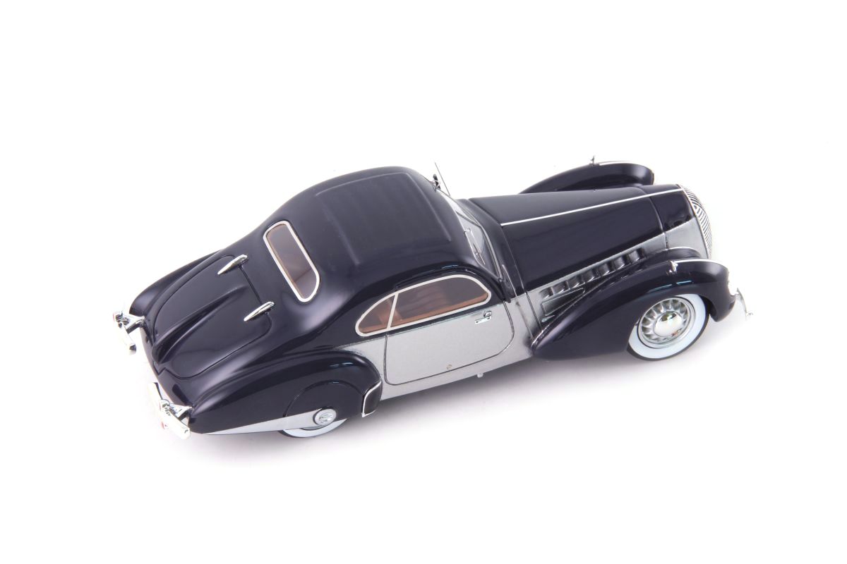 Aero 30 Coupe Sodomka 1936 darkblue/silver 1:43 AutoCult