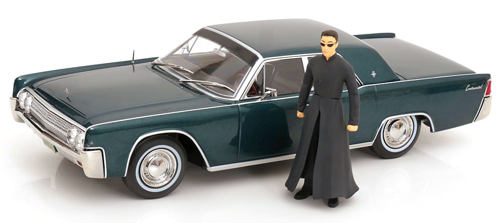 Lincoln Continental Sedan *Matrix Reloaded* 1963 dark green metallic 1:18 KK Scale