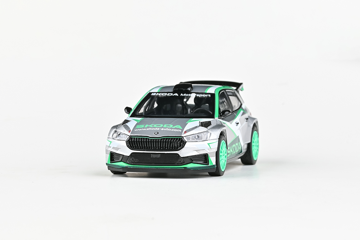 Škoda Fabia IV RS Rally2 2022 Škoda Motorsport Design 2023 1:43 Abrex
