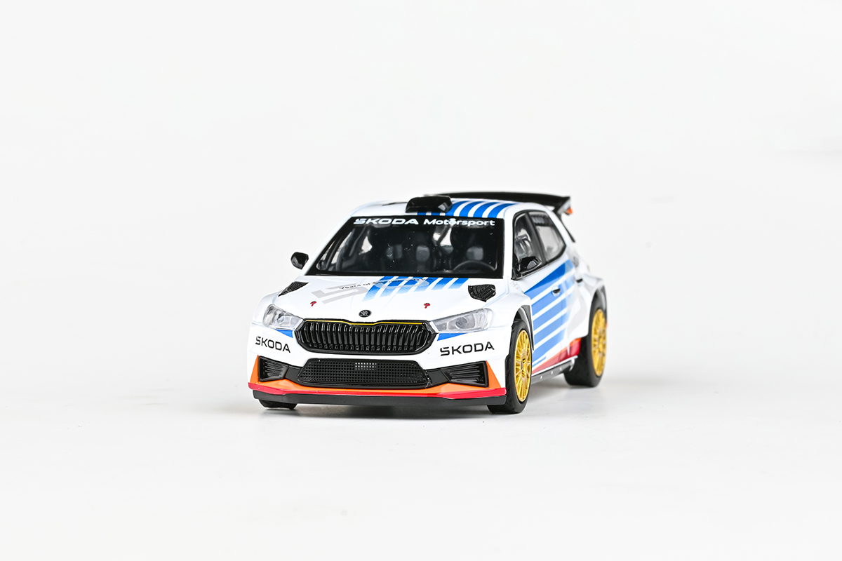 Škoda Fabia IV RS Rally2 2022 Škoda Motorsport Design 2025 130RS MC 1:43 Abrex
