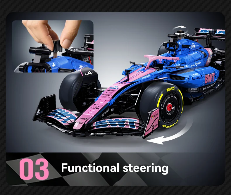 BWT Alpine A525 F1 Team 2025 1:8 CaDA