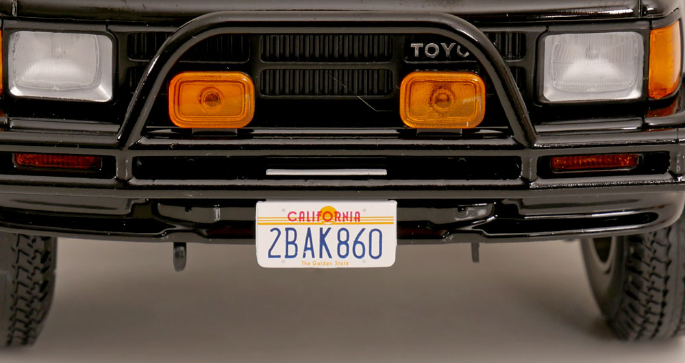 Toyota Hilux Xtra Cab 4x4 *Back to the Future II* 1985 black 1:18 KK Scale