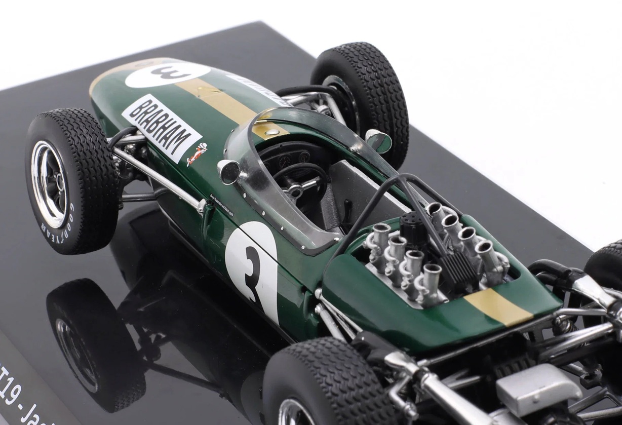 Brabham BT19 #3 J.Brabham Formula 1 World Champion 1966 1:24 Premium Collectibles