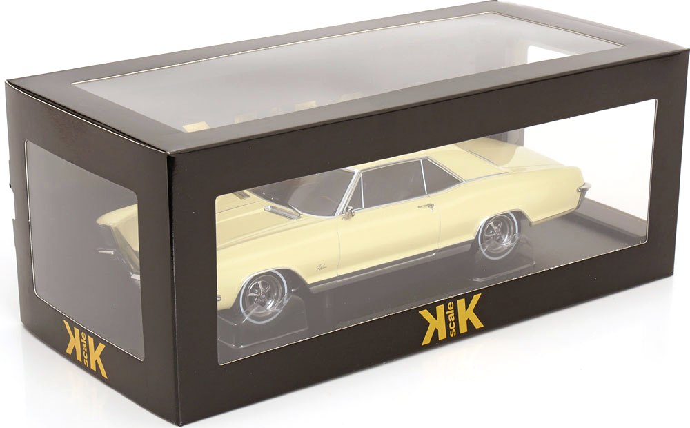 Buick Riviera 1965 cream 1:18 KK Scale