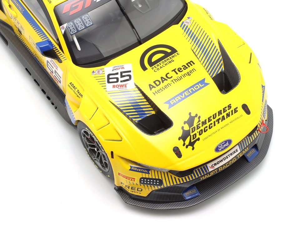 Ford Mustang GT3 #65 Andriolo/ Owega/ Schumacher/ Wiebelhaus 24H Spa 2025 HRT Ford Performance 1:18 Ixo Models