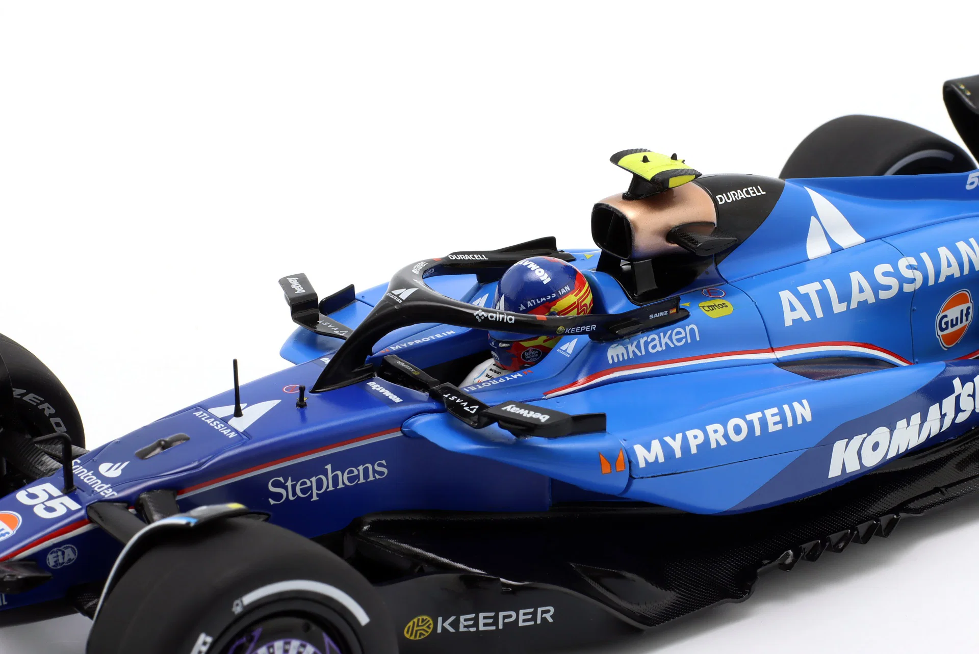 Williams FW47 #55 C.Sainz Azerbaijan GP 2025 1:18 Solido