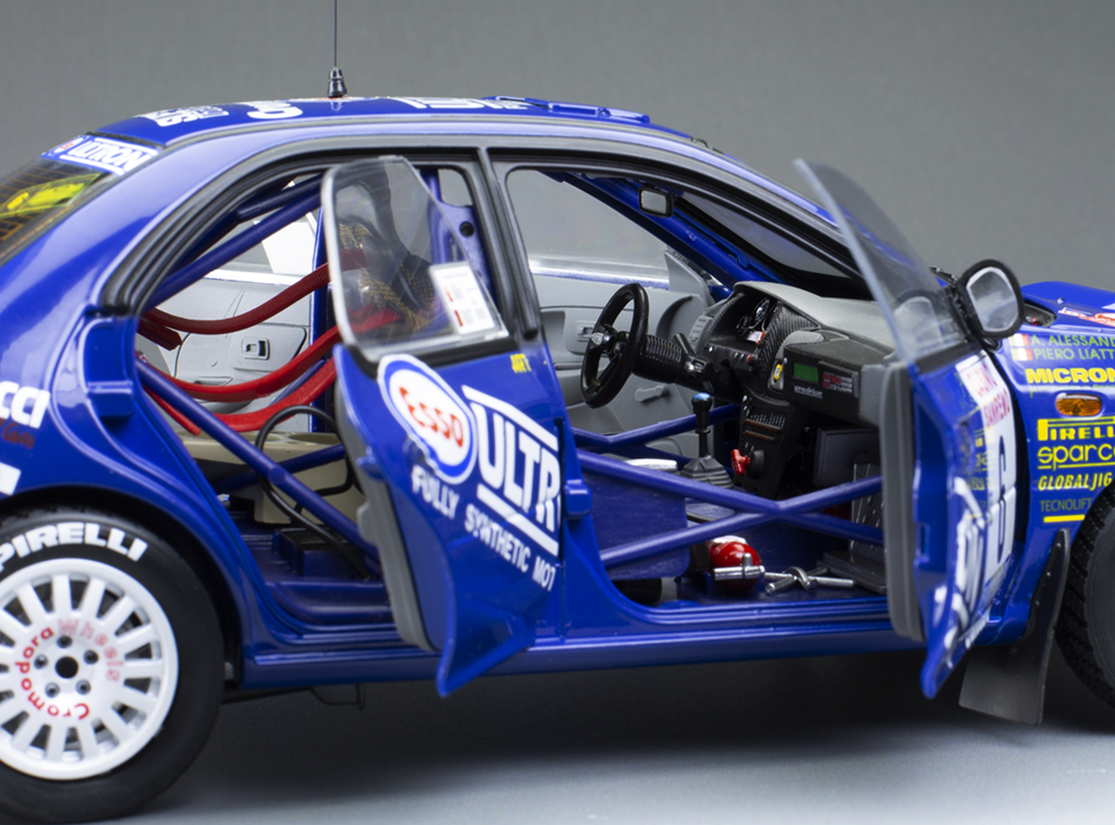 Subaru Impreza 555 #6 Liatti/ Alessandrini Rally San Remo 1995 1:18 Sun Star