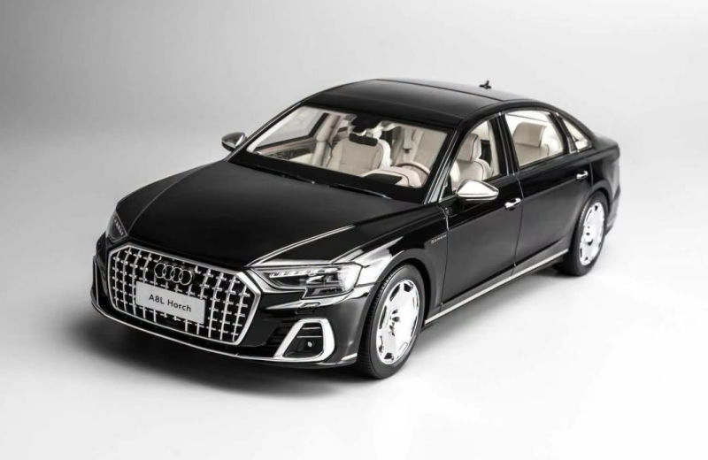 Audi A8 L Horch 2026 black 1:18 Motorhelix