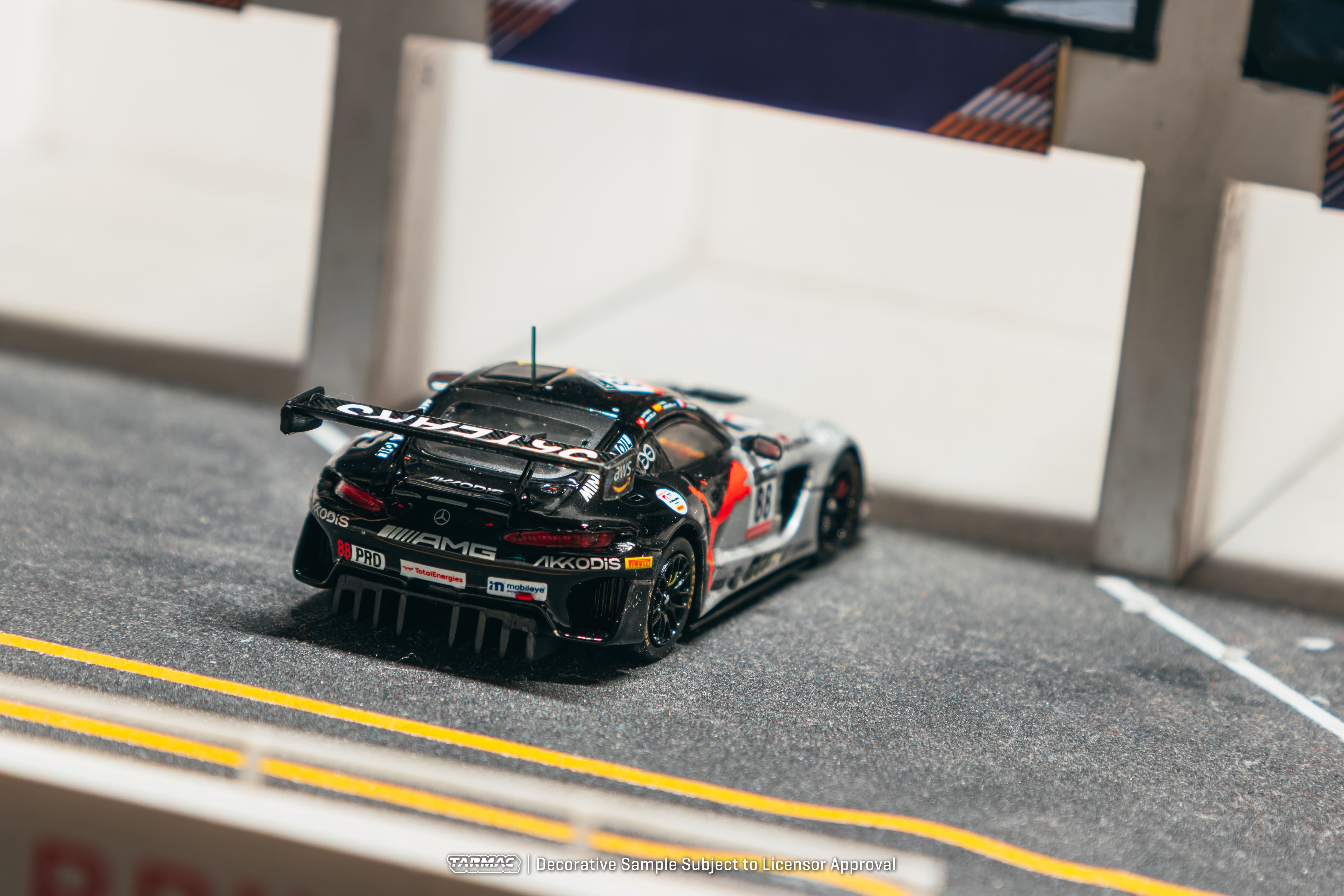 Mercedes-AMG GT3 EVO AMG Team AKKodis ASP #88 J.Gounon/D.Juncadella/R.Marciello Winner 24 Hours Of SPA 2022 1:64 Tarmac