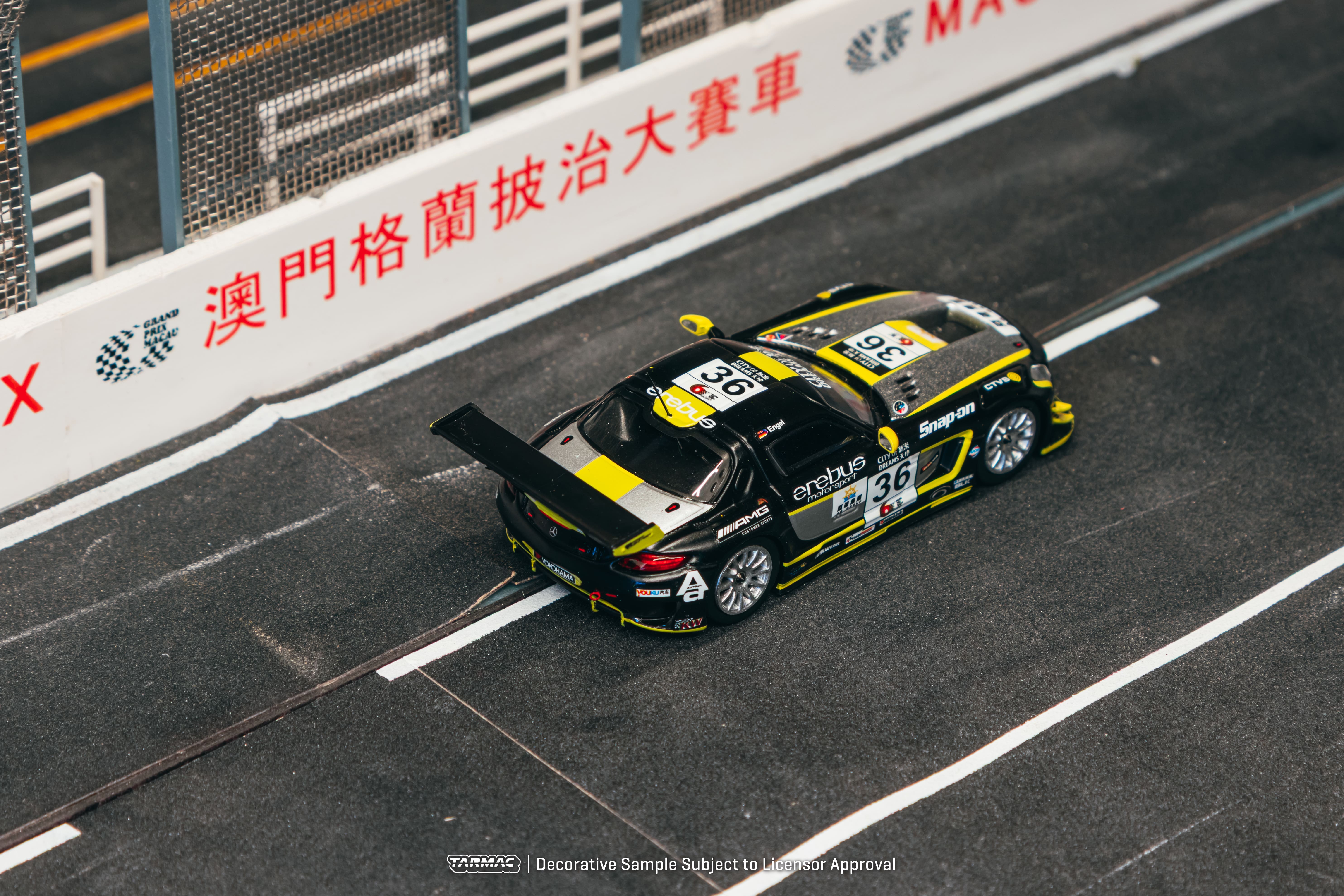 Mercedes-Benz SLS AMG GT3 #36 M.Engel Macau GT Cup 2013 1:64 Tarmac