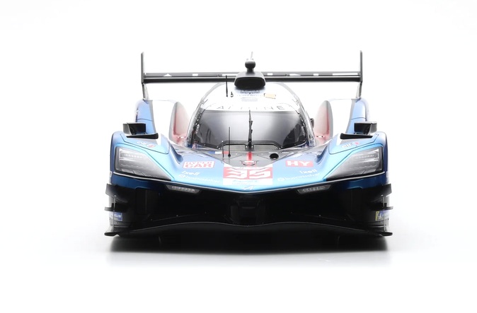 Alpine A424 Alpine Endurance #35 Chatin/ Habsburg/ Milesi 9th 24H Le Mans 2025 1:8 Spark