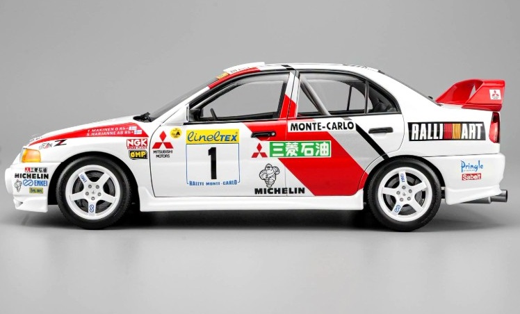 Mitsubishi Lancer EVO IV #1 T.Makinen/ S.Harjanne 3rd Rally Monte Carlo 1997 1:18 Motorhelix