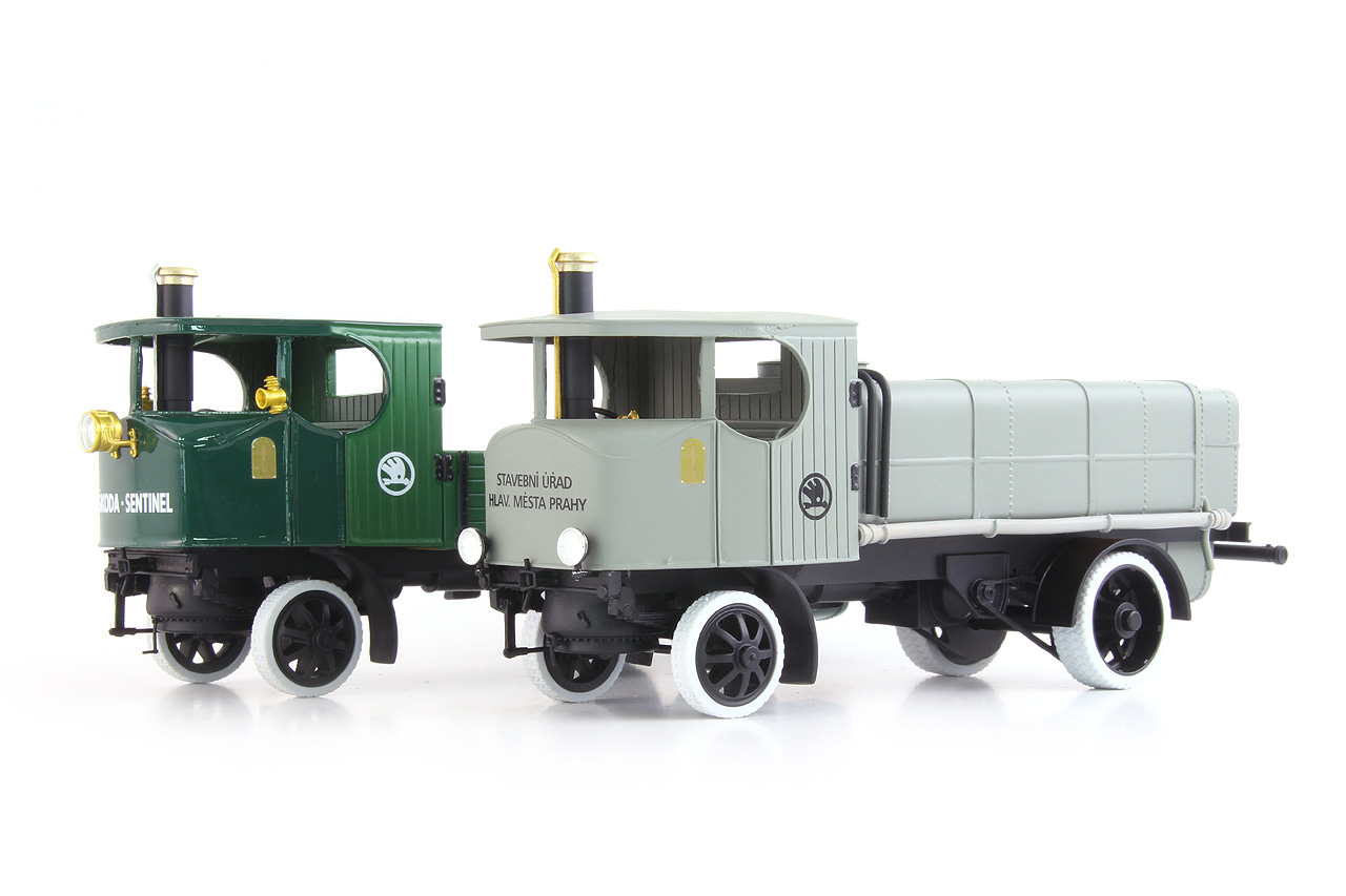 Škoda Sentinel Tanker 1924 grey 1:43 AutoCult