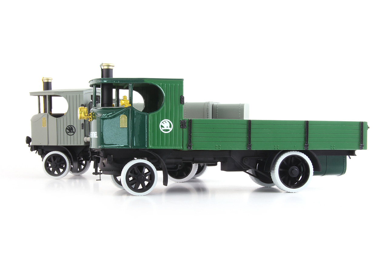Škoda Sentinel 1924 green 1:43 AutoCult
