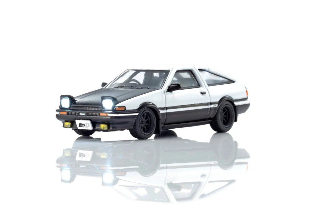 Toyota Sprinter *Initial D* 1995 With Led white/black 1:64 Kyosho