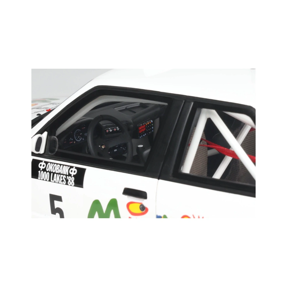 Rally Set Volkswagen LT + Trailer + BMW M3 Gr.A #5 A. Vatanen Rally 1000 Lakes 1988 1:18 OttOmobile