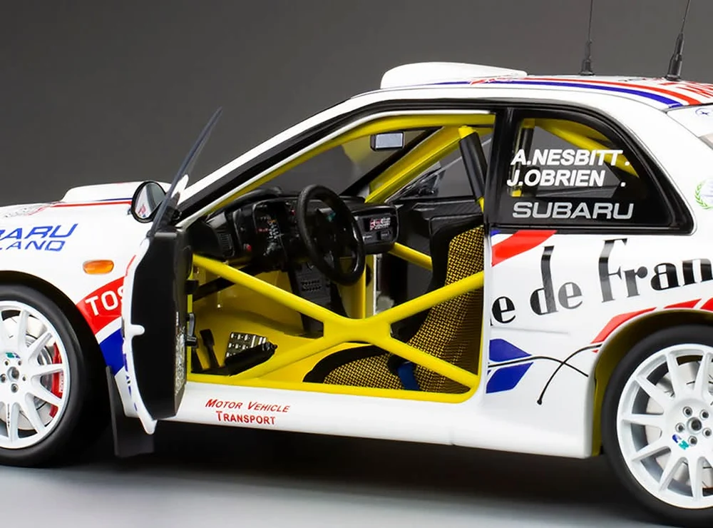 Subaru Impreza WRC S6 #12 A.Nesbitt/J.O'Brien Winner Jim Clark Memorial Rally 2002 1:18 Sun Star
