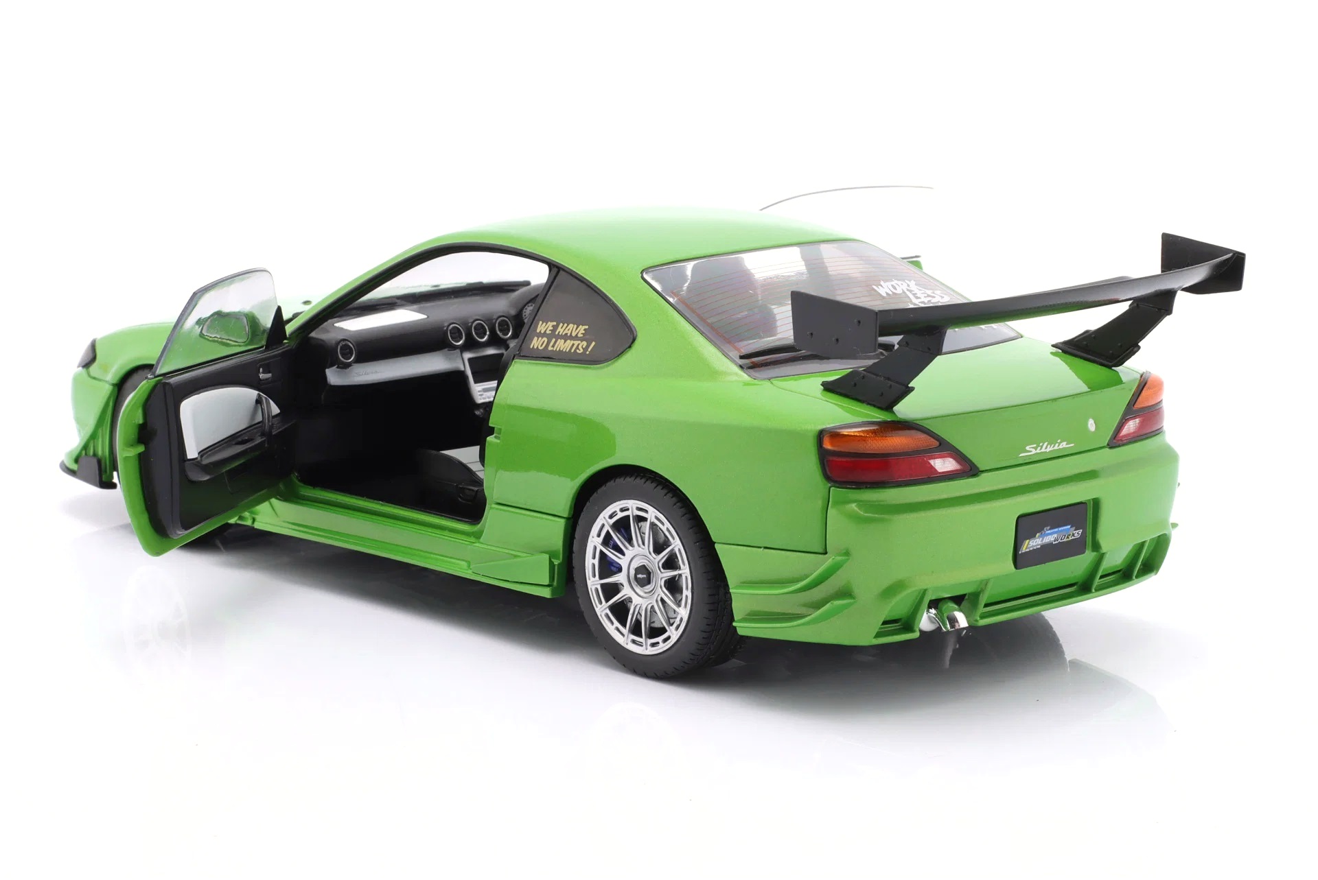 Nissan Silvia S15 SPEC-R Aero green 1:18 Solido