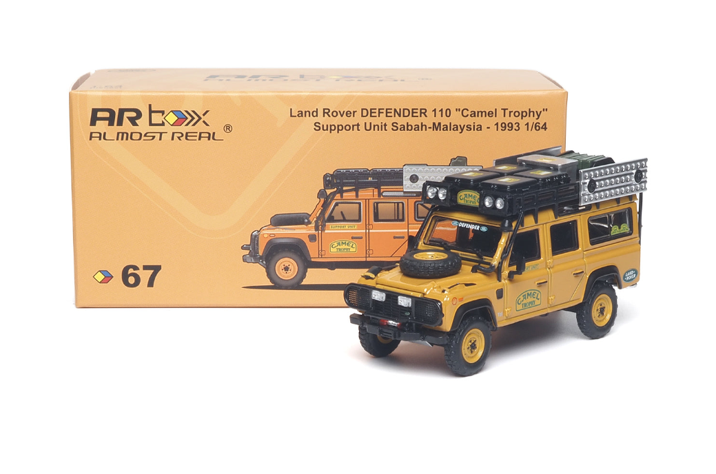 Land Rover Defender 110 *Camel Trophy* Support Unit Sabah-Malaysia 1993 1:64 Almost Real