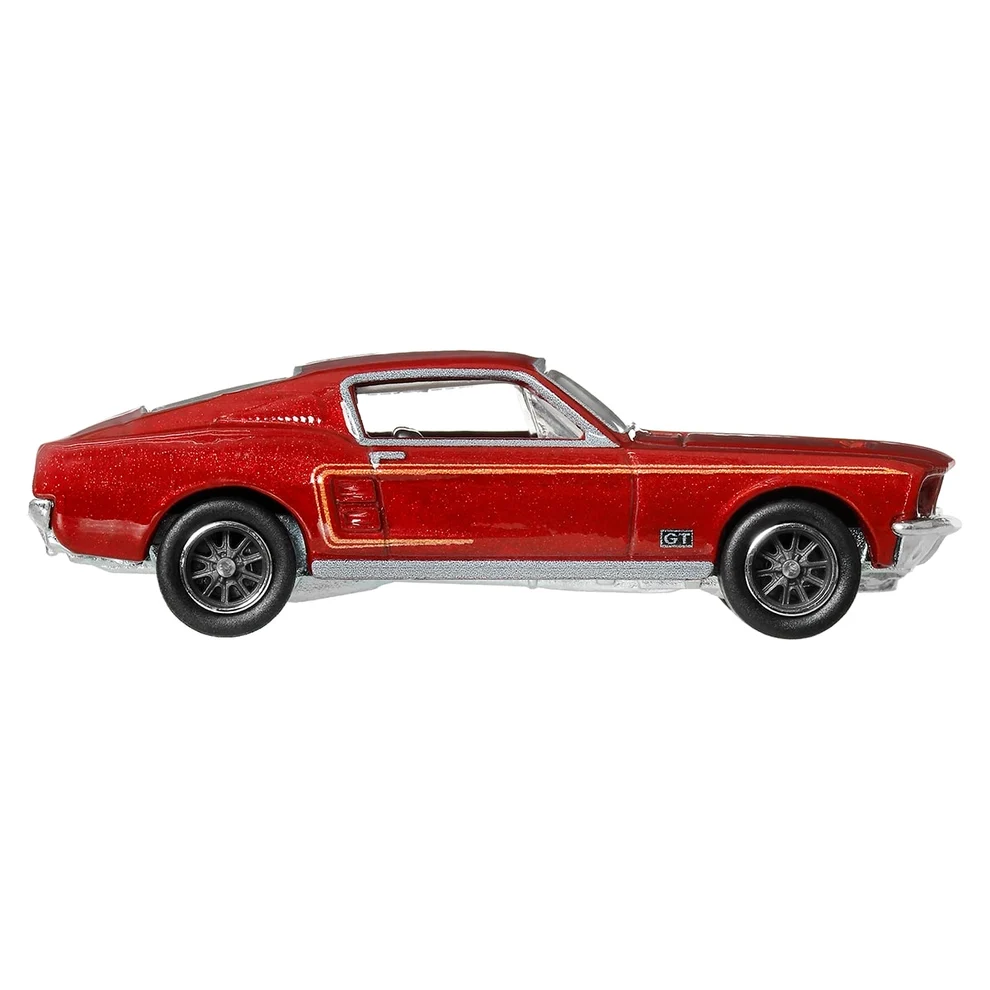 Ford Mustang 1967 Custom *Boulevard* red 1:64 HotWheels