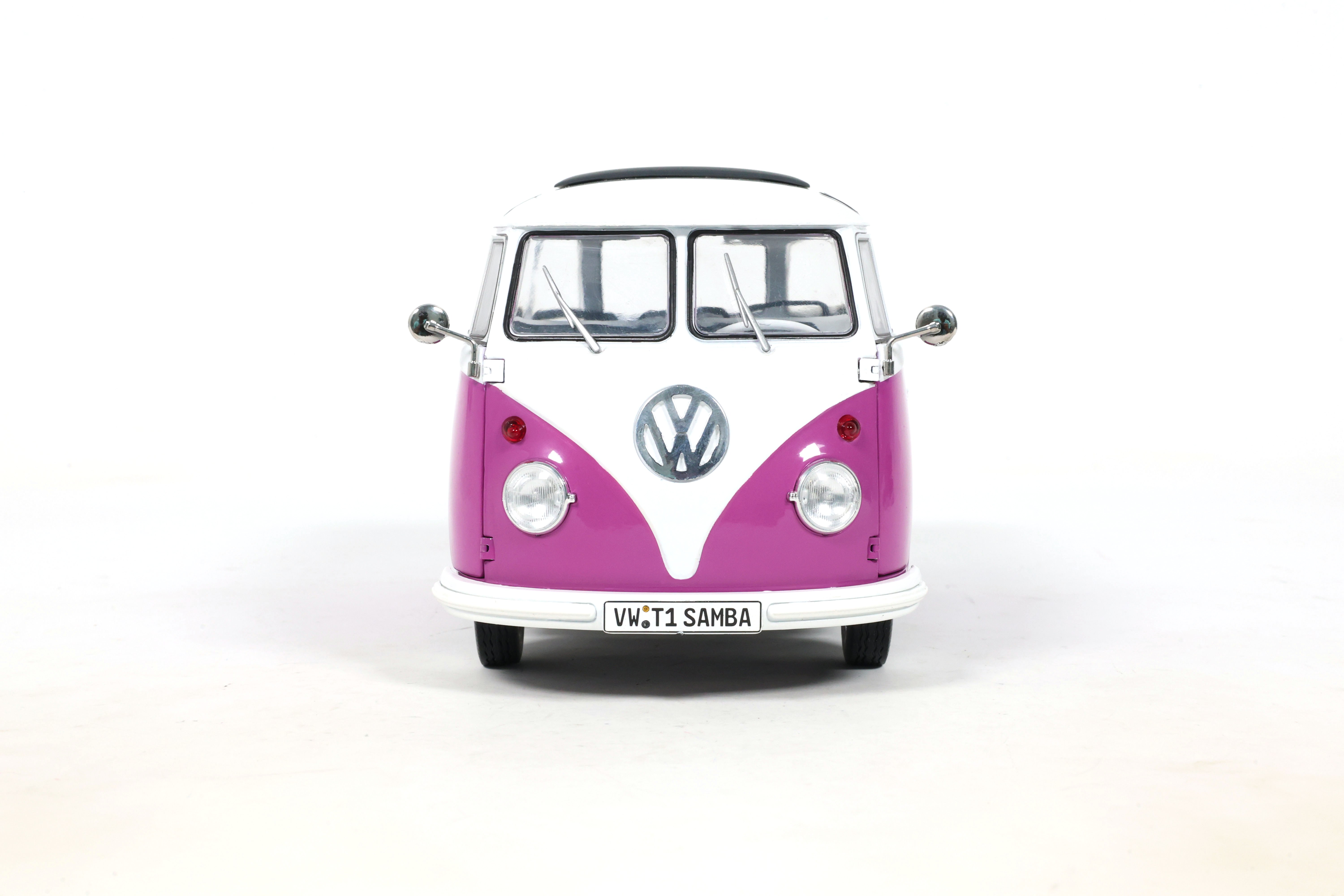 Volkswagen T1 Samba 1962 violet/white 1:18 Solido