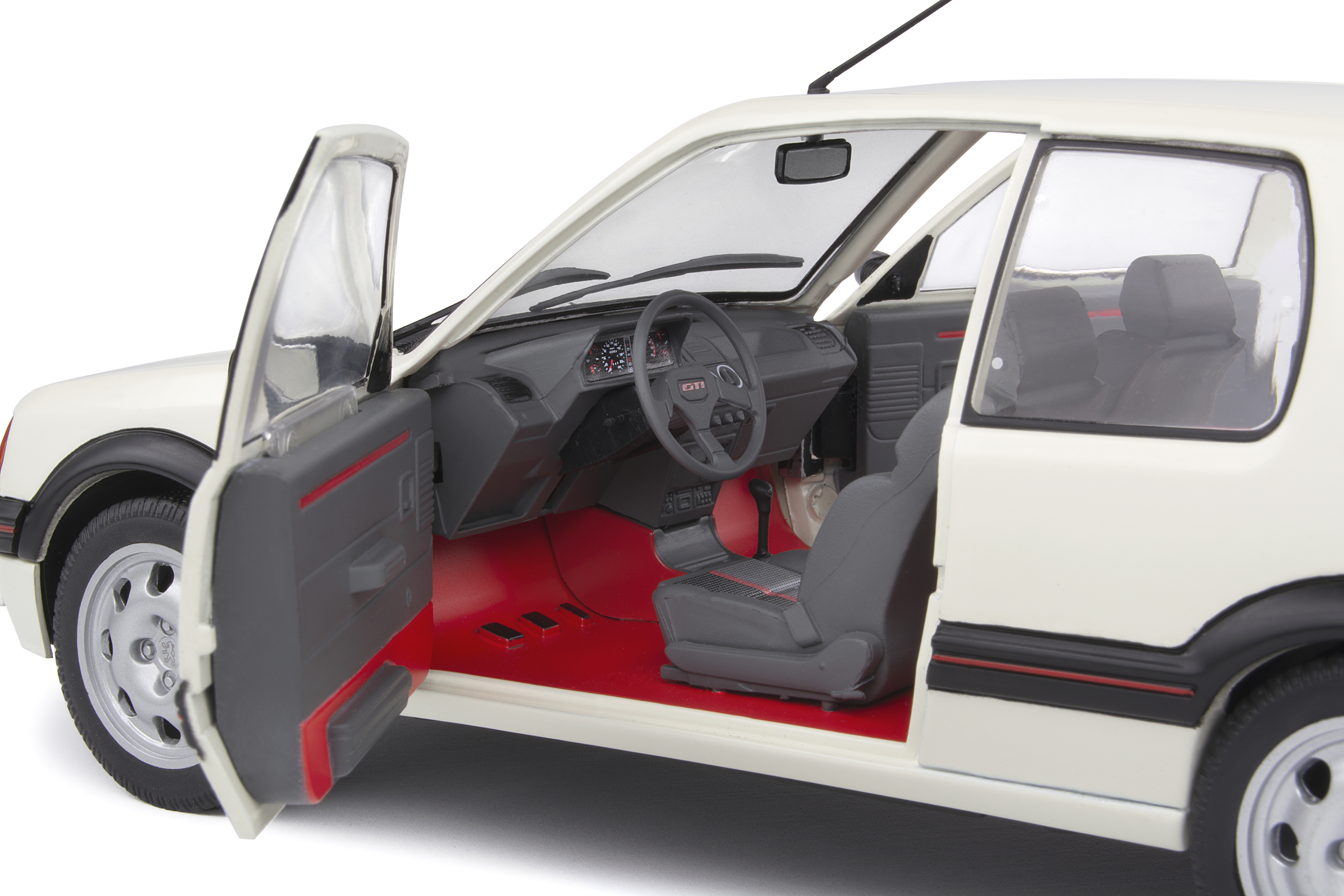 Peugeot 205 MK.1 GTI 1.9L 1988 white 1:18 Solido