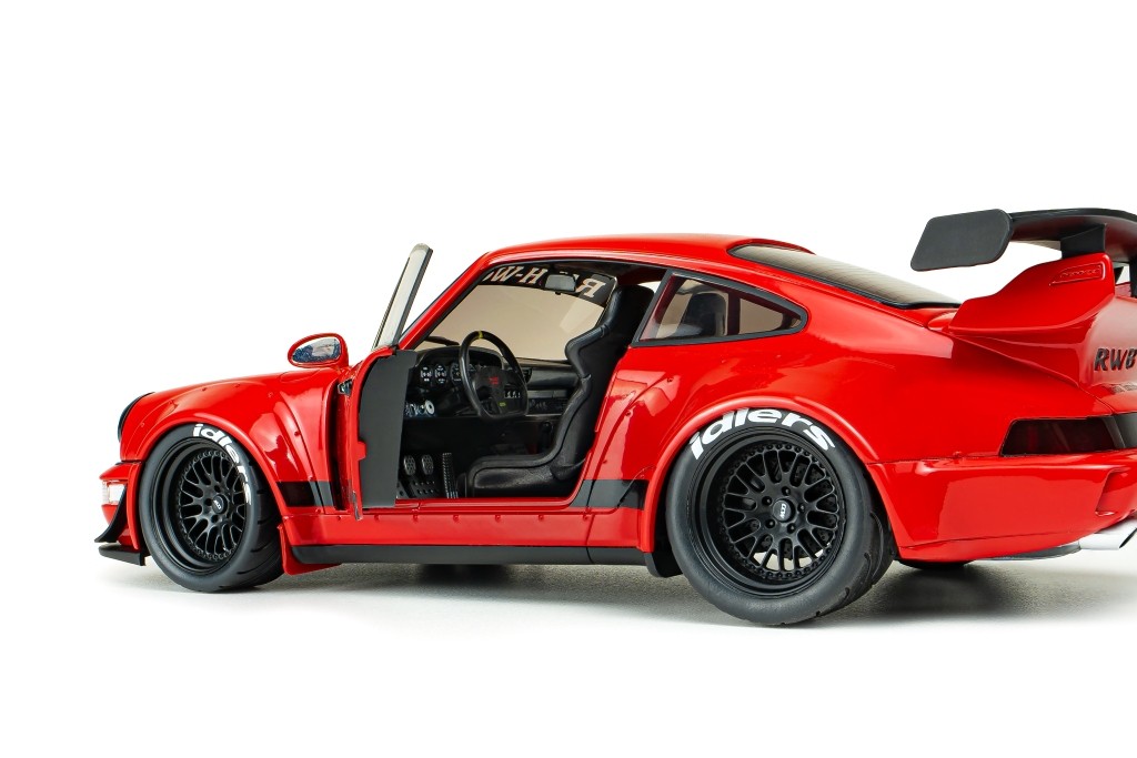 Porsche RWB Bodykit Sema Show 2015 red 1:18 Solido
