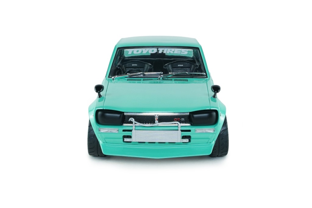 Nissan Skyline 2000 GT-R Hakosuka Solido Works 1970 mint green 1:18 Solido