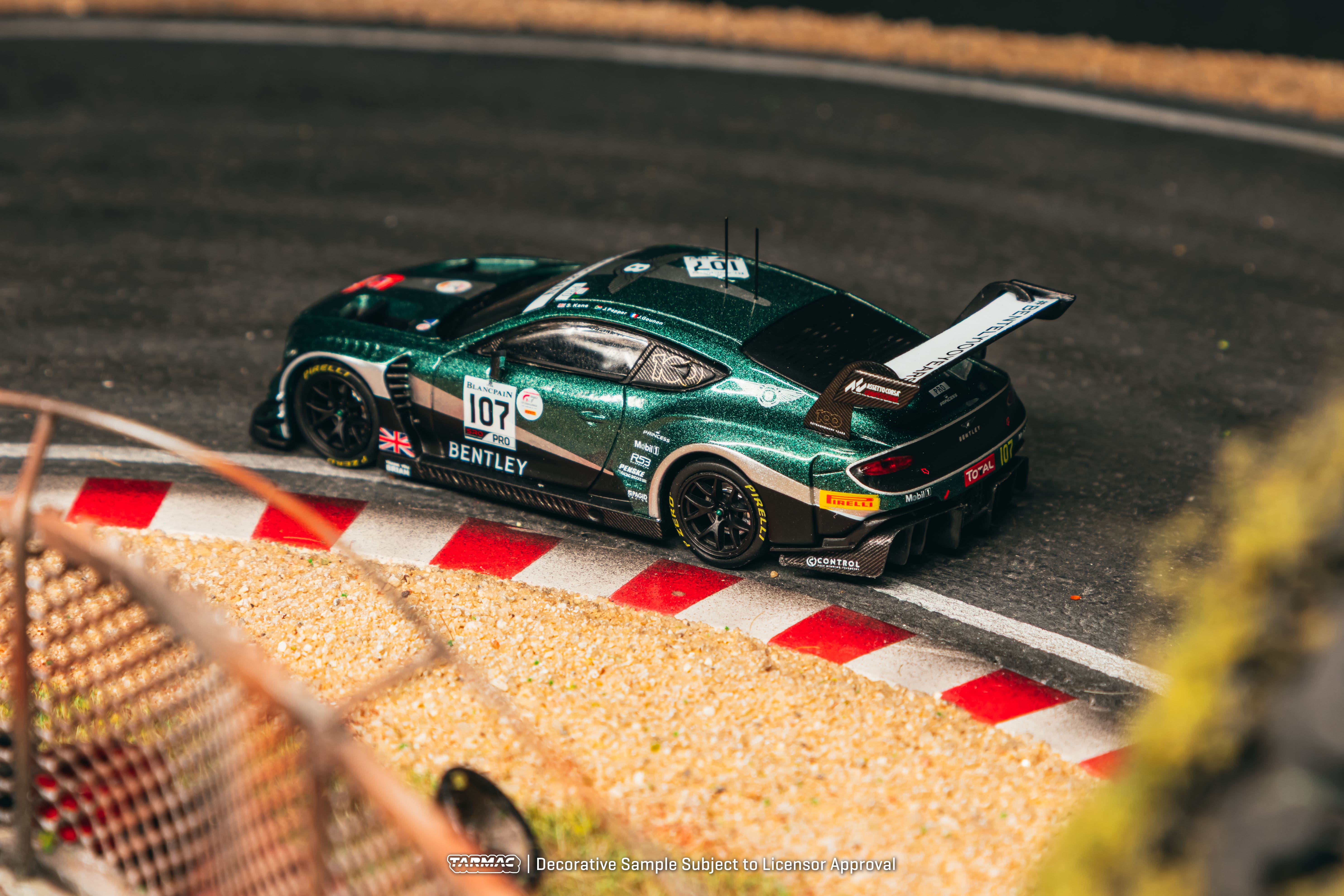 Bentley Continental GT3 Bentley Team M-Sport #107 J.Gounon/S.Kane/J.Pepper 24 Hours Of Spa 2019 1:64 Tarmac