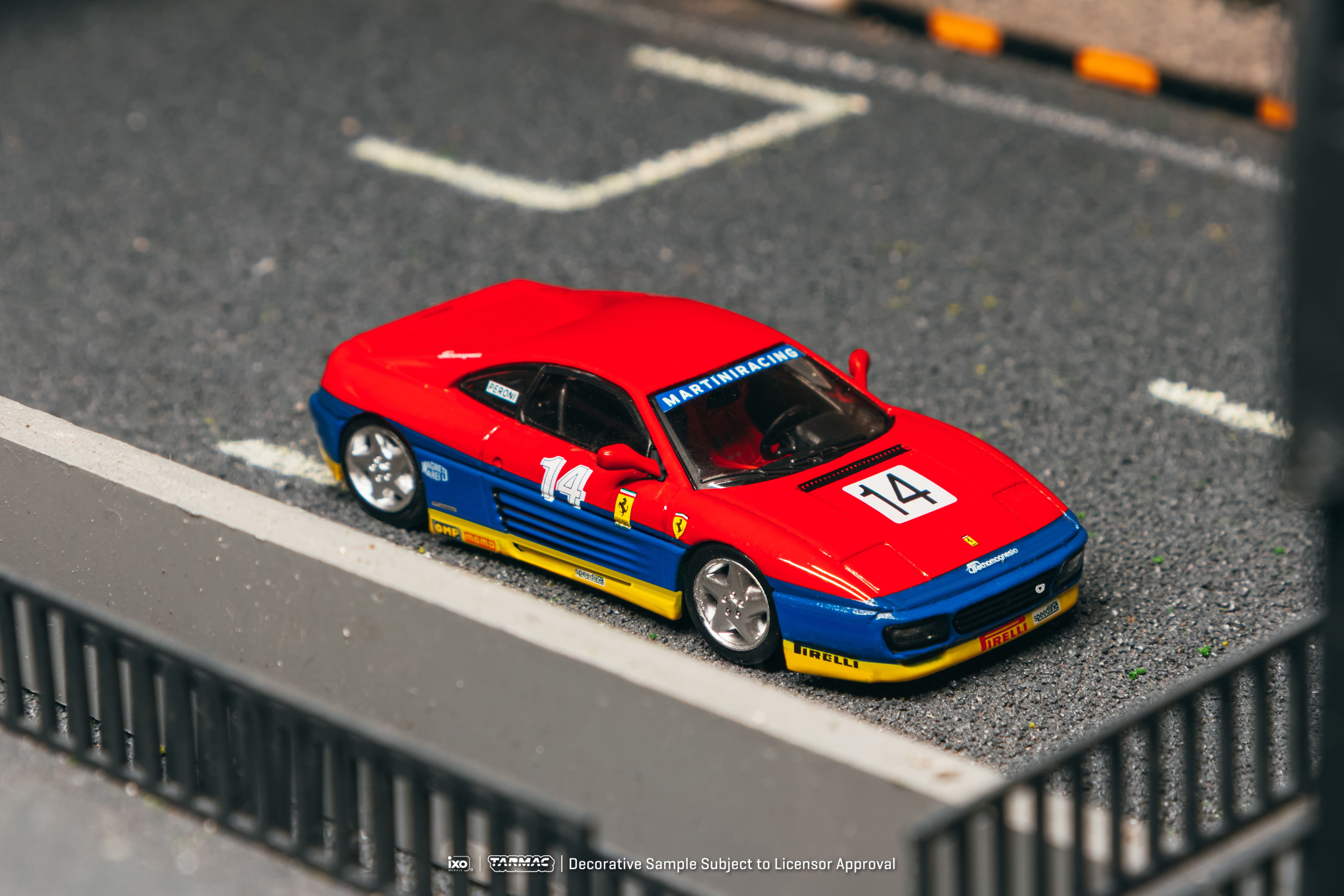 Ferrari 348 Challenge #14 F.Peroni Ferrari 348 Challenge Italy 1993 1:64 Tarmac