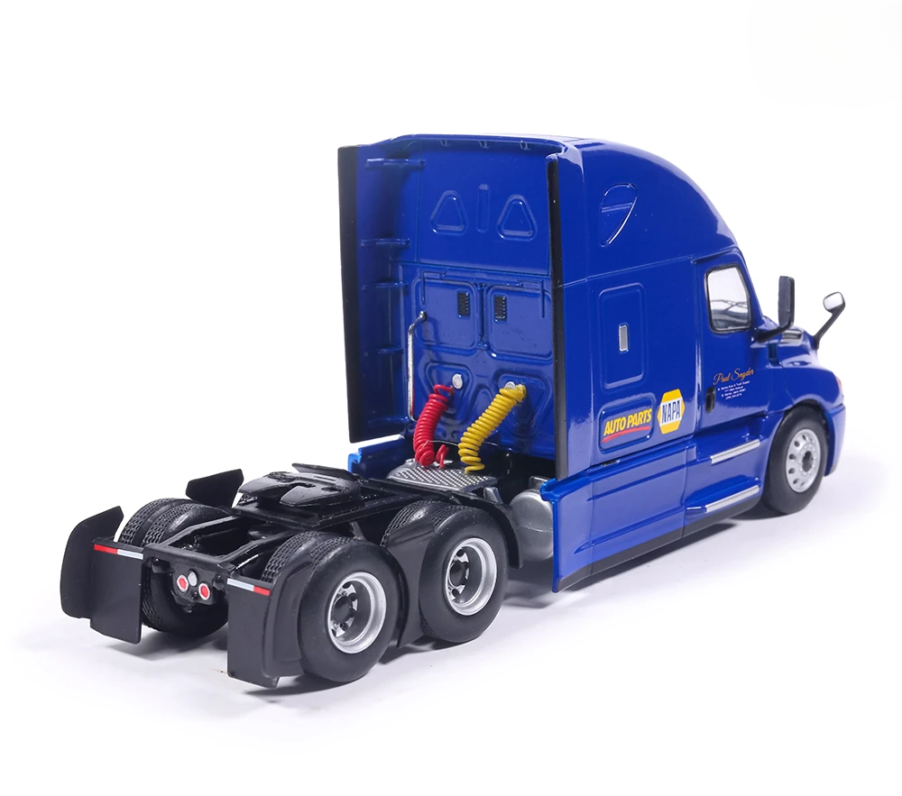 Freightliner Cascadia NAPA Auto Parts 2018 With Modern Trailer blue 1:64 Ixo America