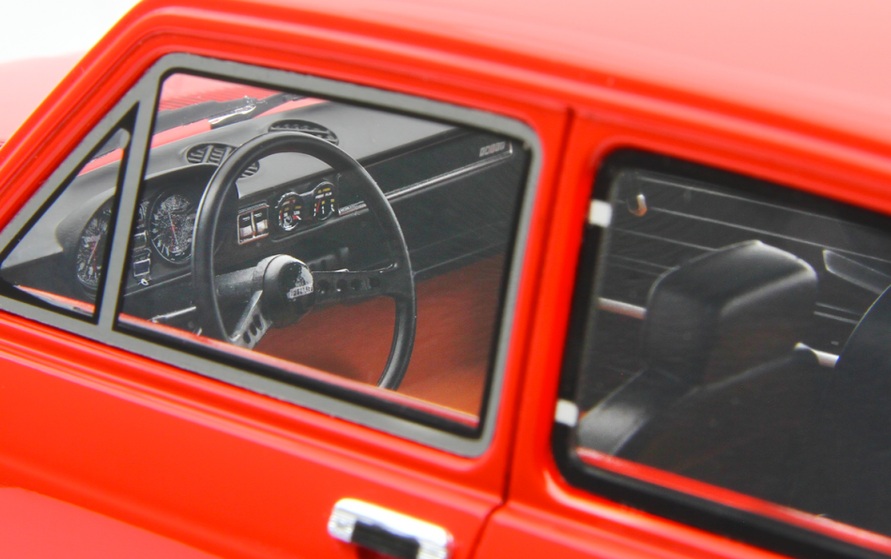 Fiat 128 Rally 1972 red 1:18 Laudoracing Model