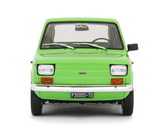 Fiat 126 Base 1976 green 1:18 Laudoracing Model
