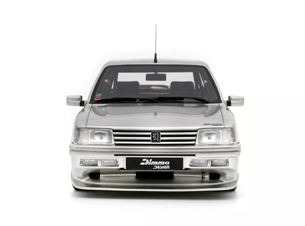 Peugeot 309 GTI 16 Dimma Kompressor 1995 Gris Futura Metallisé 1:18 OttOmobile