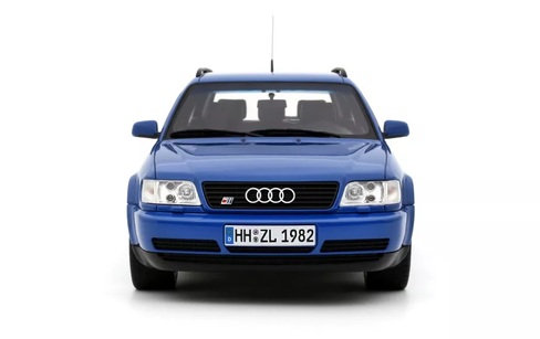 Audi S6 Plus (C4) Avant 1995 Nogaro Blue Pearl M8 1:18 OttOmobile