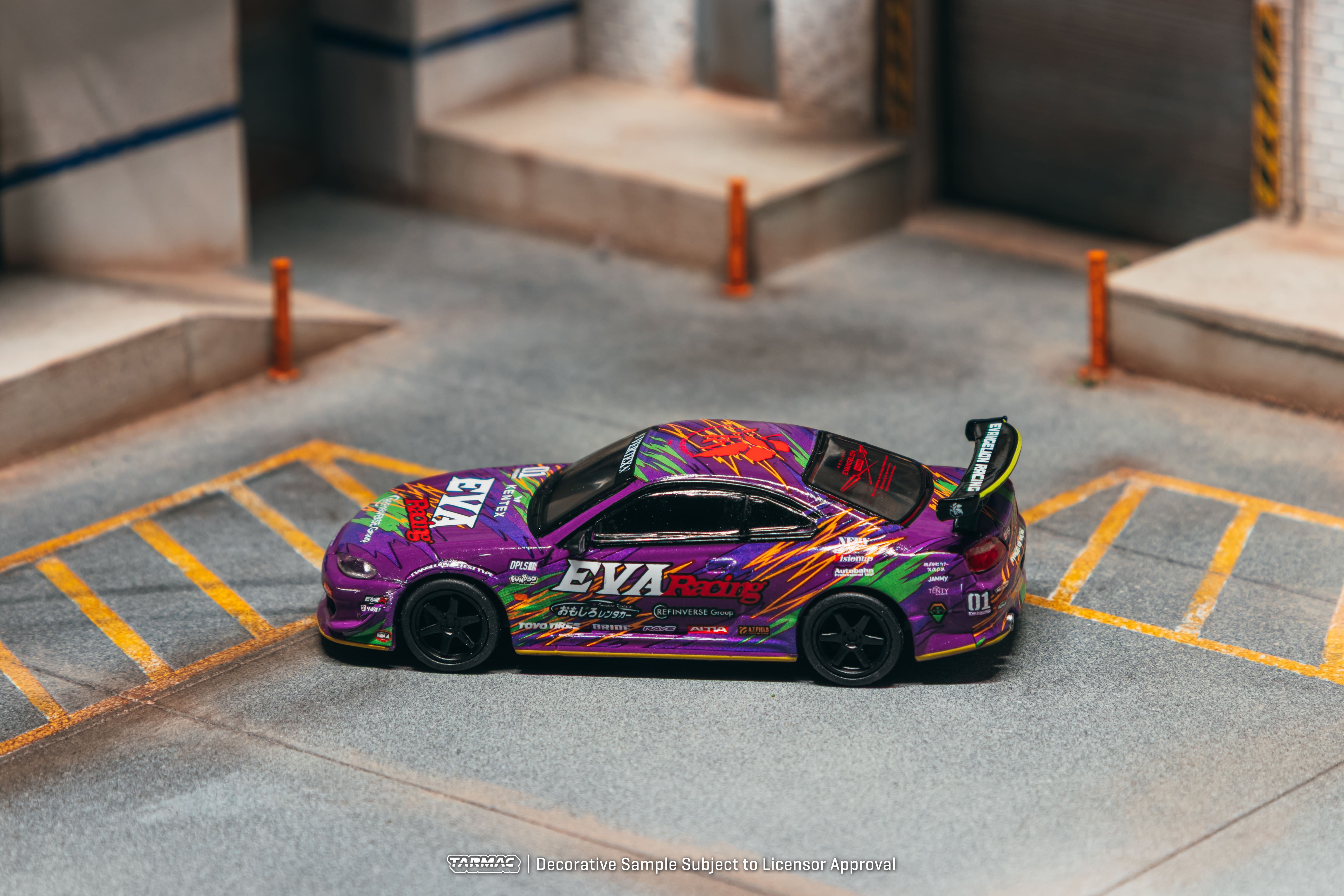 Nissan Silvia (S15) EVA RT Test Type-01 2025 1:64 Tarmac