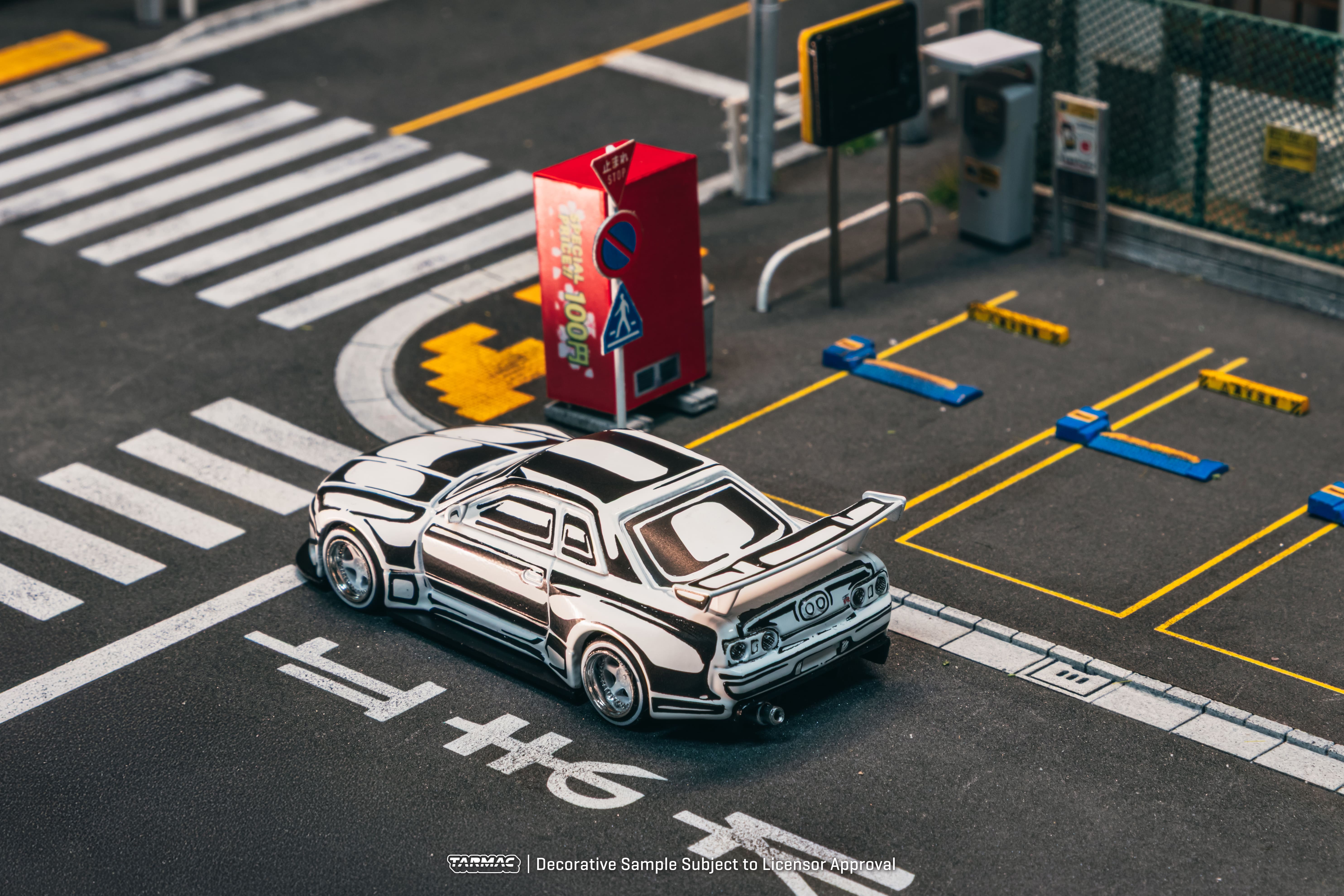 Nissan Skyline GTR (R32) *Designed By Joshua Vides* 2026 white/black 1:64 Tarmac