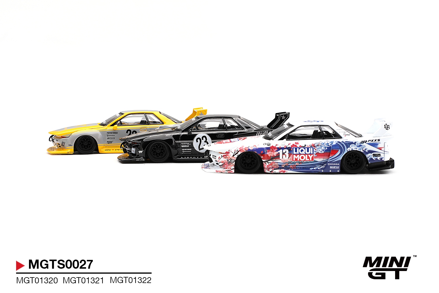INOZETEK x Liberty Walk R32 Set 2026 Show Edition 1:64 Mini GT