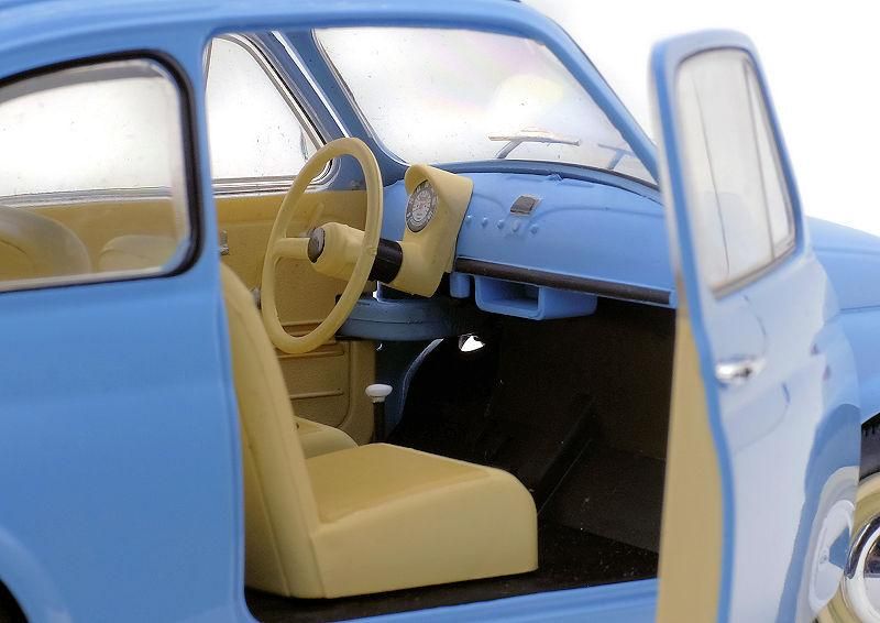 Steyr Puch 500 1969 blue 1:18 Solido