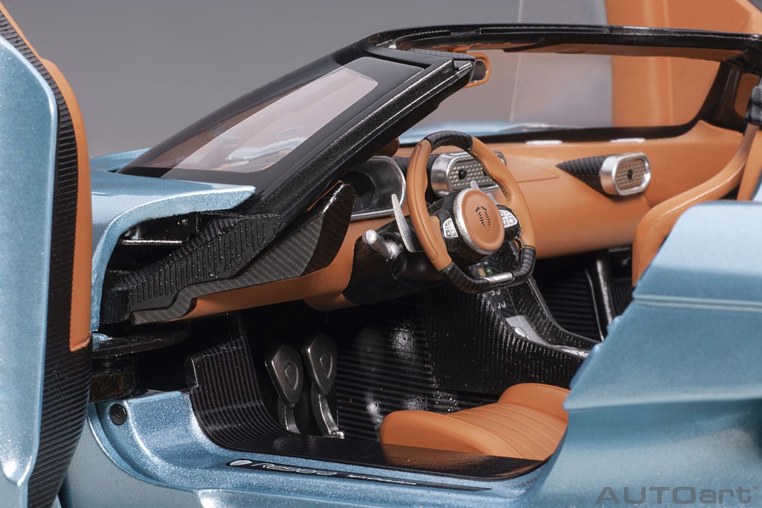 Koenigsegg Regera 2016 horizon blue 1:18 AUTOart