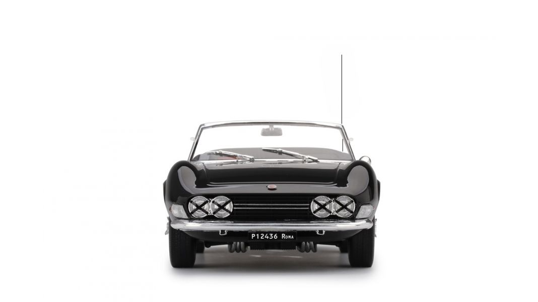 Fiat Dino Spider 2000 1967 Un Sacco Bello black/red 1:18 Laudoracing Model